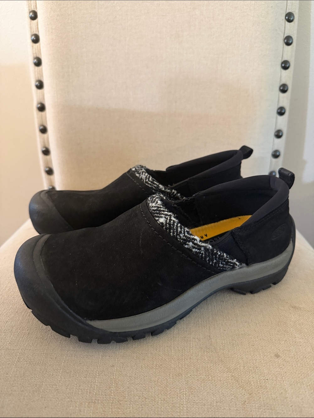 Keen Women’s Kaci II Winter Slip-On Shoes Suede Black Size 8.5